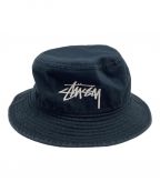 stussy womenステューシーウィメン）の古着「バケットハット」｜ネイビー