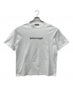 BALENCIAGAバレンシアガ）の古着「ロゴプリントTシャツ」｜ホワイト