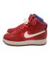 NIKE (ナイキ) Air Force 1 High Premium 'Bobbito' レッド×ホワイト サイズ:US8：15000円