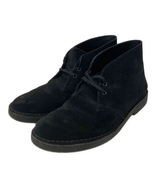 CLARKS（クラークス）CLARKS (クラークス) デザートブーツ ブラック サイズ:UK 8 1/2Gの古着・服飾アイテム