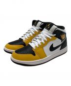 NIKEナイキ）の古着「Air Jordan 1 Mid（エア ジョーダン 1 MID）」｜イエロー×ブラック