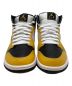 中古・古着 NIKE (ナイキ) Air Jordan 1 Mid（エア ジョーダン 1 MID） イエロー×ブラック サイズ:US10：11000円