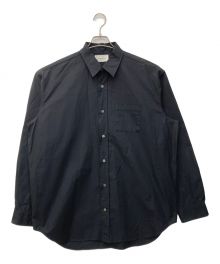 MARKAWARE（マーカウェア）の古着「HUGE SHIRT SOKTAS ORGANIC COTTON HEAVY POPLIN」｜ブラック