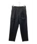 MARKAWARE（マーカウェア）の古着「PEGTOP TROUSERS ORGANIC WOOL TROPICAL」｜ダークグレー