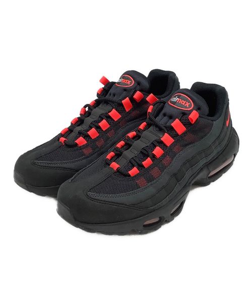 NIKE（ナイキ）NIKE (ナイキ) AIR MAX95 ブラック×レッド サイズ:US9.5の古着・服飾アイテム