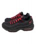 NIKE (ナイキ) AIR MAX95 ブラック×レッド サイズ:US9.5：13000円