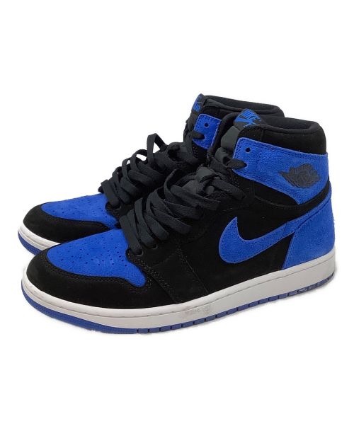 NIKE（ナイキ）NIKE (ナイキ) Air Jordan 1 HIGH OG 'Royal Reimagined' ブルー×ブラック サイズ:UK9.5の古着・服飾アイテム