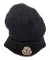 MONCLER (モンクレール) BERRETTO TRICOT ブラック サイズ:UNI：15000円