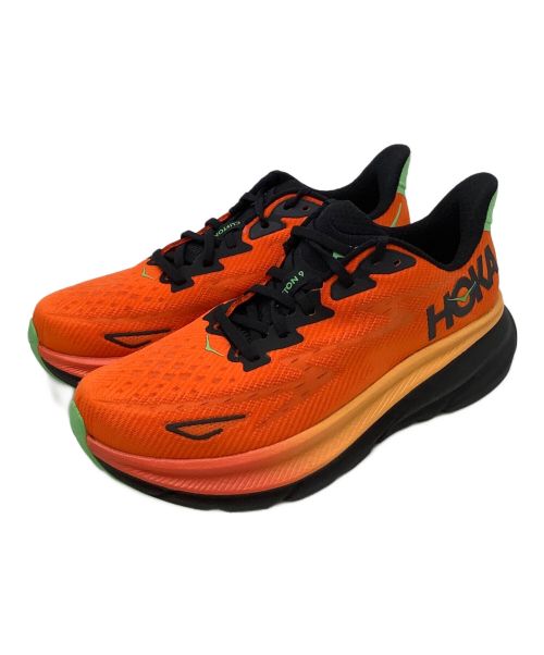 HOKAONEONE（ホカオネオネ）HOKAONEONE (ホカオネオネ) CLIFTON9（クリフトン 9） オレンジ サイズ:US 9Dの古着・服飾アイテム