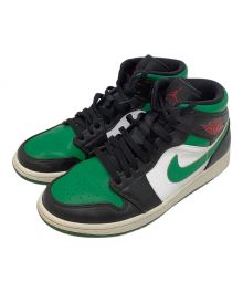 NIKE（ナイキ）の古着「AIR JORDAN 1 MID（ナイキ エア ジョーダン 1 ミッド）」｜ブラック×グリーン