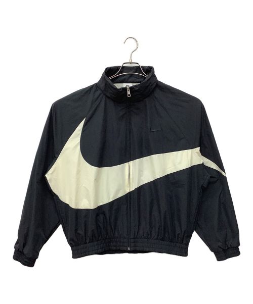 NIKE（ナイキ）NIKE (ナイキ) スウッシュ ウーブン ジャケット ブラック サイズ:Lの古着・服飾アイテム