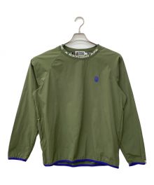 A BATHING APE（アベイシングエイプ）の古着「ナイロンスウェット」｜オリーブ