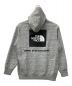 THE NORTH FACE (ザ ノース フェイス) Back Square Logo Hoodie グレー サイズ:М：7000円