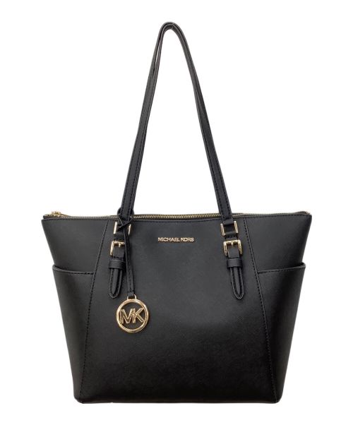 MICHAEL KORS（マイケルコース）MICHAEL KORS (マイケルコース) トートバッグ ブラックの古着・服飾アイテム