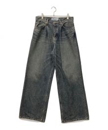 DAIRIKU（ダイリク）の古着「"WIDE" VINTAGE DENIM PANTS」｜インディゴ