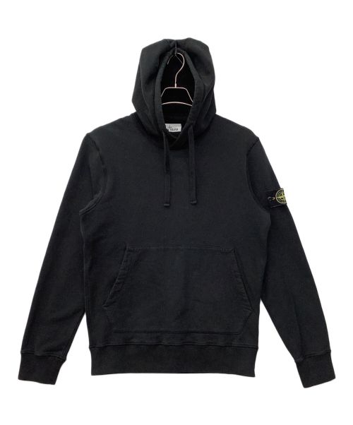 STONE ISLAND（ストーンアイランド）STONE ISLAND (ストーンアイランド) プルオーバーパーカー ブラック サイズ:Мの古着・服飾アイテム