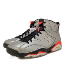 NIKE（ナイキ）の古着「Air Jordan 6 Reflective "Infrared"」｜シルバー×ブラック