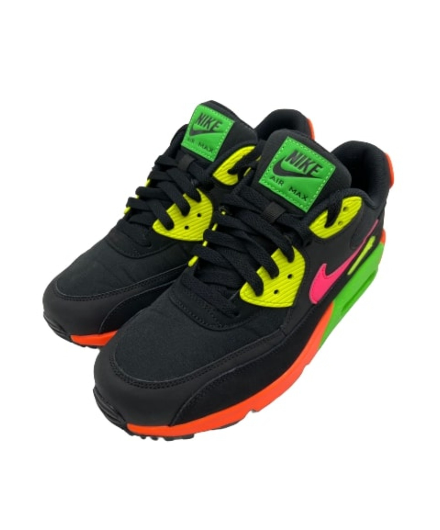 中古 古着通販 Nike ナイキ スニーカー ブラック ネオンカラー サイズ 26 5 Air Max90 Neon C 064 ブランド 古着通販 トレファク公式 Trefac Fashion