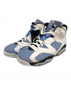 NIKEナイキ）の古着「AIR JORDAN6AIR UNC(エアジョーダン6)」｜ホワイト×ブルー