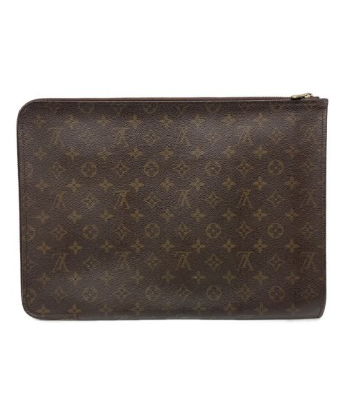 LOUIS VUITTON（ルイ ヴィトン）LOUIS VUITTON (ルイ ヴィトン) ポッシュ・ドキュマン ブラウンの古着・服飾アイテム