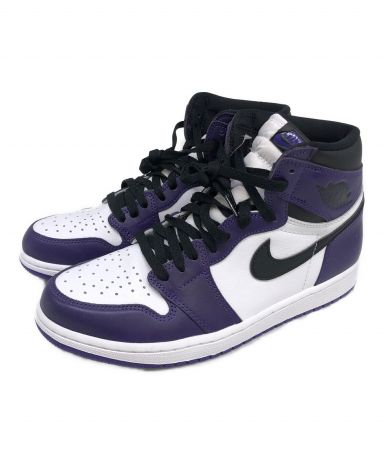 中古・古着通販】NIKE (ナイキ) AIR JORDAN1 Court Purple(エア