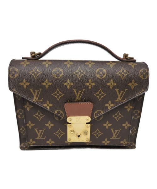 LOUIS VUITTON（ルイ ヴィトン）LOUIS VUITTON (ルイ ヴィトン) ハンドバッグ ブラウンの古着・服飾アイテム