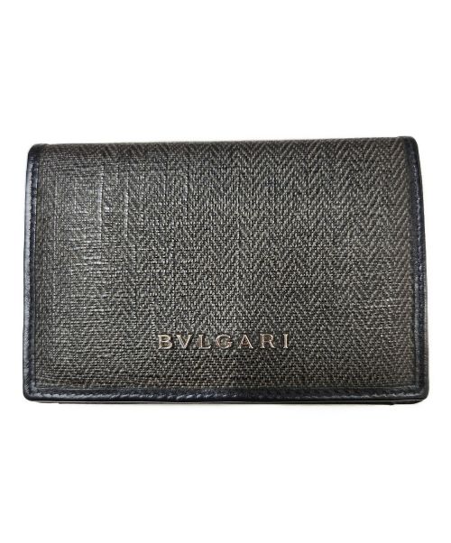 BVLGARI（ブルガリ）BVLGARI (ブルガリ) カードケース ブラックの古着・服飾アイテム