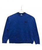 NIKE×stussyナイキ×ステューシー）の古着「Acid Wash Fleece Crew」｜ブルー