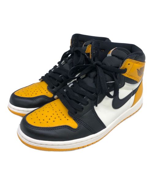 NIKE（ナイキ）NIKE (ナイキ) AIR JORDAN1AIR Taxi(エアジョーダン1 タクシー) イエロー サイズ:25.5の古着・服飾アイテム