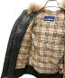 中古・古着 BURBERRY LONDON (バーバリー ロンドン) ダウンジャケット ブラック サイズ:SIZE M：15800円