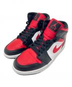 NIKEナイキ）の古着「AIR JORDAN 1 MID」｜ホワイト×レッド