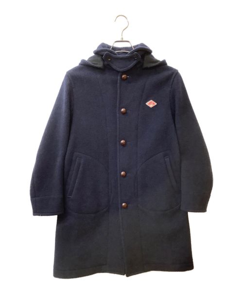 DANTON（ダントン）DANTON (ダントン) ウールモッサンシングルコート ネイビー サイズ:UK36の古着・服飾アイテム