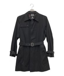 BURBERRY BLACK LABEL（バーバリーブラックレーベル）の古着「トレンチコート」｜ブラック