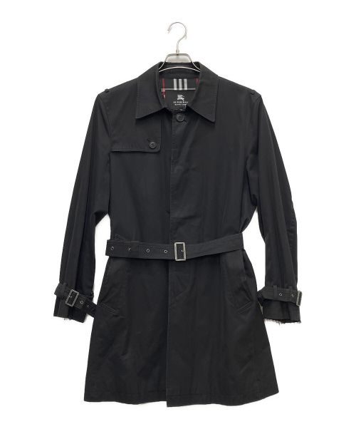 BURBERRY BLACK LABEL（バーバリーブラックレーベル）BURBERRY BLACK LABEL (バーバリーブラックレーベル) トレンチコート ブラック サイズ:SIZE Lの古着・服飾アイテム