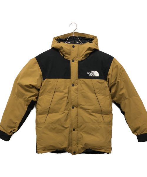 THE NORTH FACE（ザ ノース フェイス）THE NORTH FACE (ザ ノース フェイス) マウンテンダウンジャケット ベージュ×ブラック サイズ:XLの古着・服飾アイテム