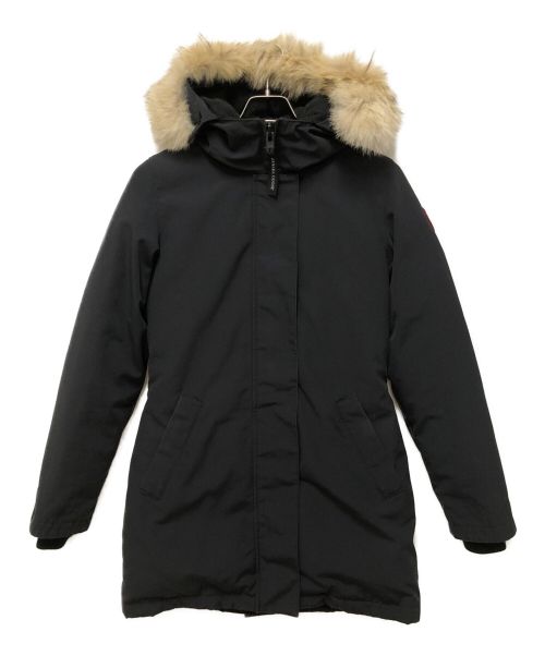 CANADA GOOSE（カナダグース）CANADA GOOSE (カナダグース) ダウンコート ブラック サイズ:XSの古着・服飾アイテム