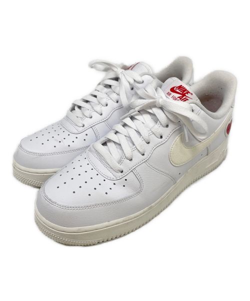 NIKE（ナイキ）NIKE (ナイキ) AIR FORCE 1　Valenine'ｓ DAY(エアフォースワン　バレンタインデイ) ホワイト サイズ:27.5の古着・服飾アイテム