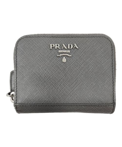 PRADA（プラダ）PRADA (プラダ) コインケース グレーの古着・服飾アイテム