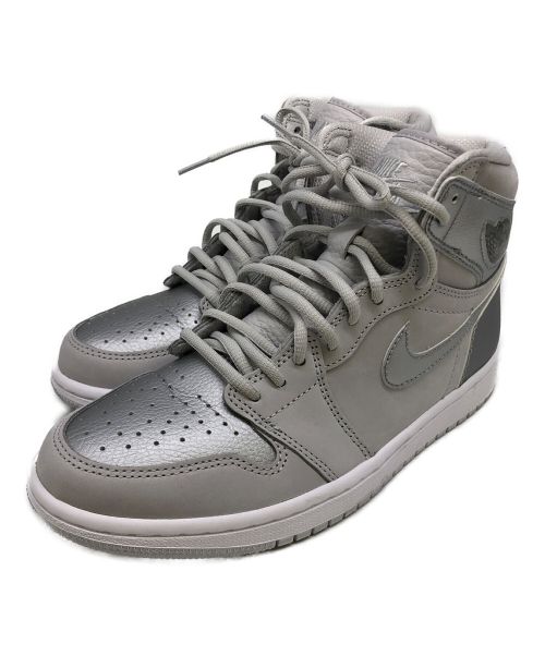 NIKE（ナイキ）NIKE (ナイキ) AIR JORDAN1AIR(エアジョーダンワン）ハイカットスニーカー グレー サイズ:25.5㎝の古着・服飾アイテム