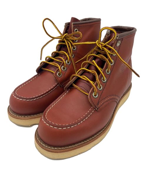 RED WING（レッドウィング）RED WING (レッドウィング) クラシックモック ブラウン サイズ:SIZE 24cmの古着・服飾アイテム