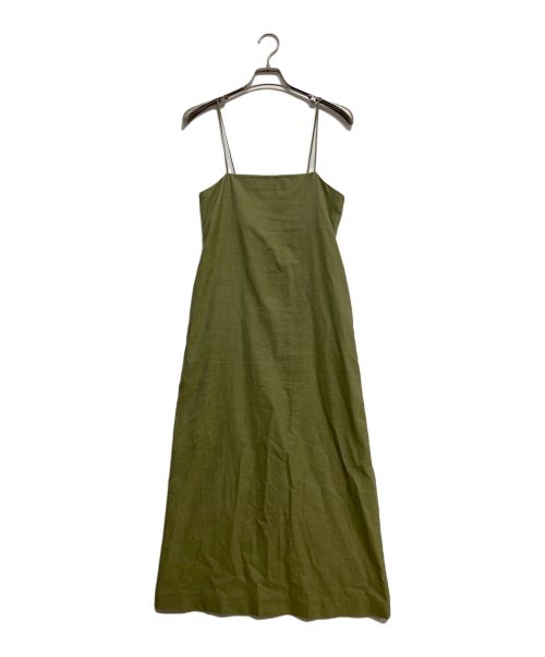 AURALEE（オーラリー）AURALEE (オーラリー) キャミソールワンピース グリーン サイズ:SIZE 1の古着・服飾アイテム