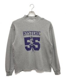 Hysteric Glamour（ヒステリックグラマー）の古着「ハイネックカットソー」｜グレー