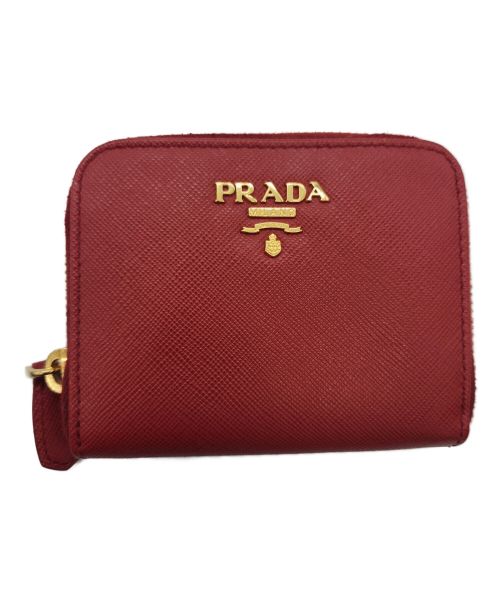 PRADA（プラダ）PRADA (プラダ) コインケース レッドの古着・服飾アイテム