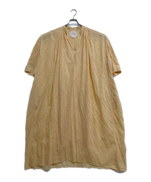 pheeta（フィータ）pheeta (フィータ) 半袖ワンピース オレンジ サイズ:SIZE Sの古着・服飾アイテム
