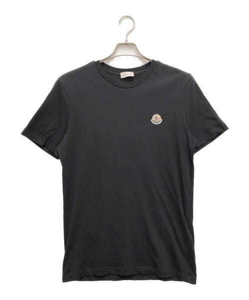 MONCLER（モンクレール）MONCLER (モンクレール) 半袖Tシャツ ブラック サイズ:SIZE Sの古着・服飾アイテム