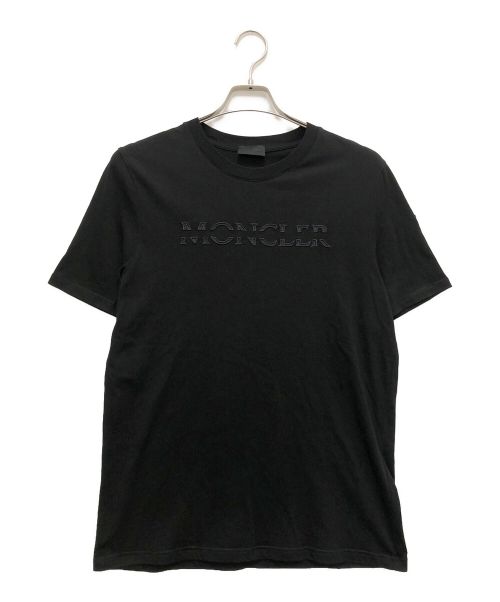 MONCLER（モンクレール）MONCLER (モンクレール) 半袖Tシャツ ブラック サイズ:SIZE Sの古着・服飾アイテム