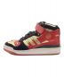 adidas (アディダス) Hellboy (ヘルボーイ) FORUM MID Hellboy2 レッド×ゴールド サイズ:US9　1/2：10000円