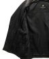 中古・古着 BLACK LABEL CRESTBRIDGE (ブラックレーベル クレストブリッジ) ダブルライダースジャケット ブラック サイズ:SIZE M：15000円