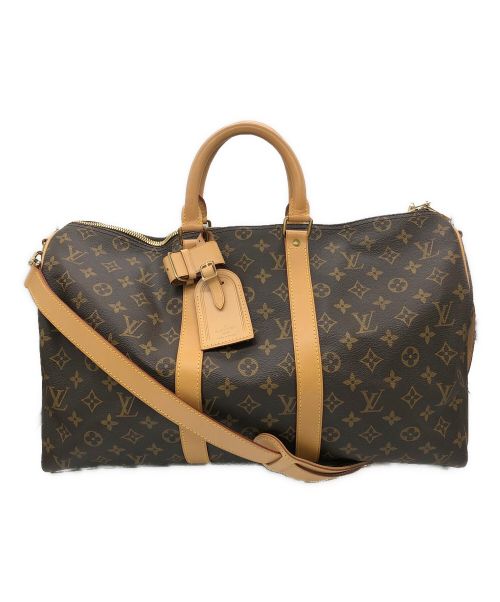 LOUIS VUITTON（ルイ ヴィトン）LOUIS VUITTON (ルイ ヴィトン) キーポル・バンドリエール45 ブラウン サイズ:45の古着・服飾アイテム