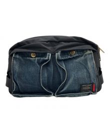 PORTER×LEVI'S×COUDURA（ポーター×リーバイス）の古着「ボディーバッグ」｜インディゴ×ブラック